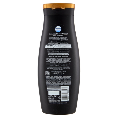 Leocrema Crema Corpo Olio di Argan 400 ml